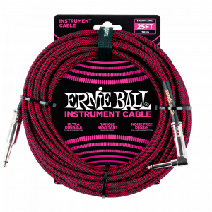 ERNIE BALL 6062, 7.62м - Инструментальный кабель Эрни Болл