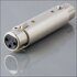 VIRTUOZO 09054 Адаптер, XLR3F=XLR3F, хром